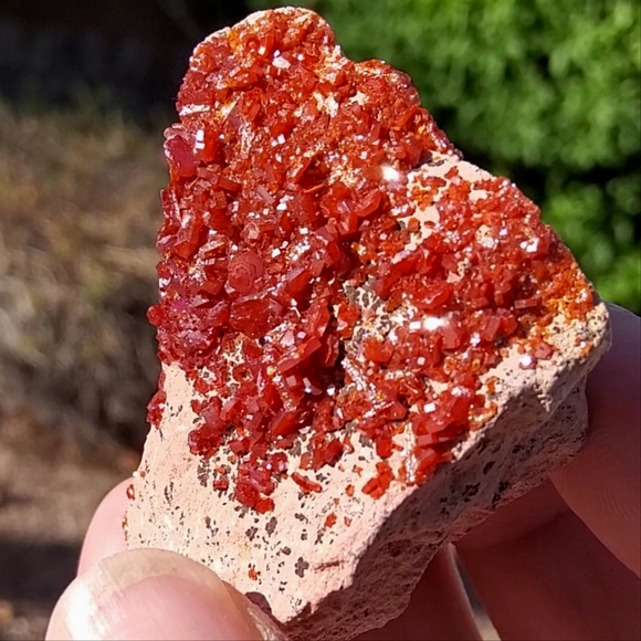 Vibrant Vanadinite Specimen - Picture 2 of 16
